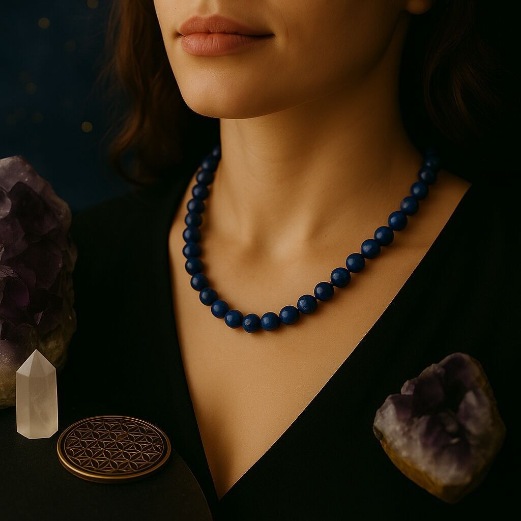 Lapis Lazuli Necklace "Wisdom and Harmony"