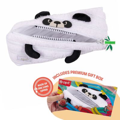 Bolsa de panda ZIPIT con caja de regalo, color blanco