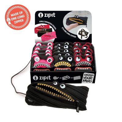 ZIPIT Grillz Monster Bolsa PDQ (15 Unidades + Bolsa Demo)