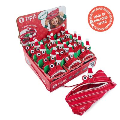 Borsa mostro natalizia ZIPIT PDQ (15 unità + custodia dimostrativa)