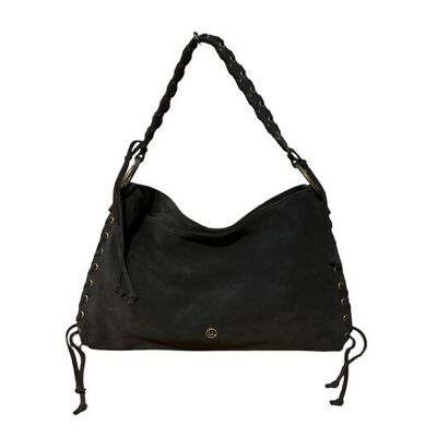 LACEL SUEDE LEATHER BAG
