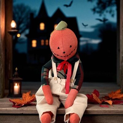 Décoration de chambre d'enfant Omnis Pura Pumpkin Jack et Jill pour Halloween