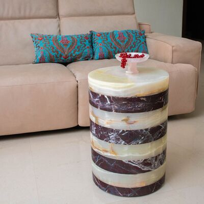 Table d'appoint en marbre