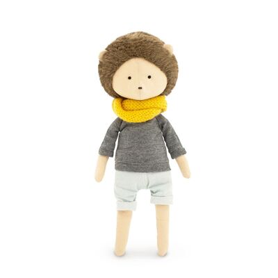 Peluche en coton, Cotti Motti - Héry le hérisson (30 cm)