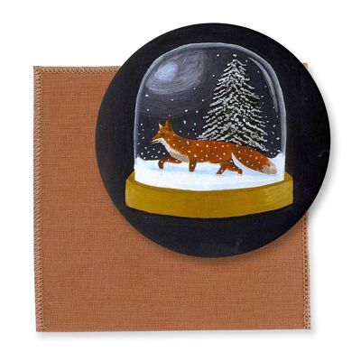 Fox Bag Mirror