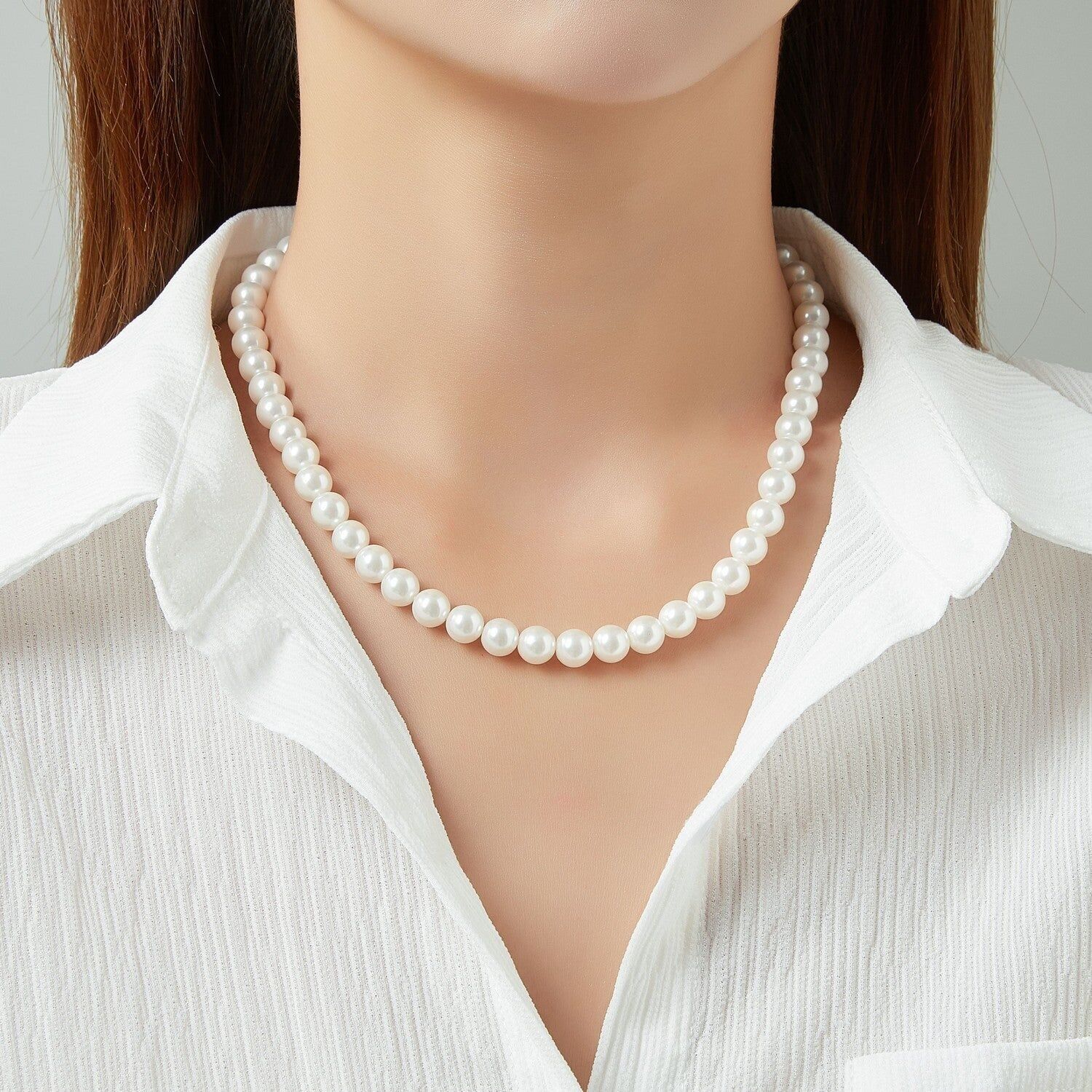 Collana in acciaio inossidabile Sarouo (0.8 cm)