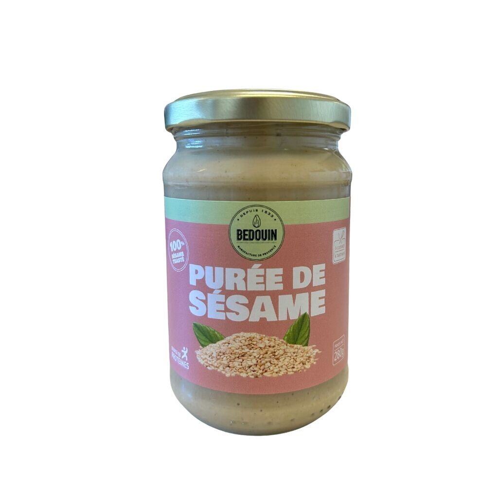 Purea di sesamo tostato - barattolo da 280 g