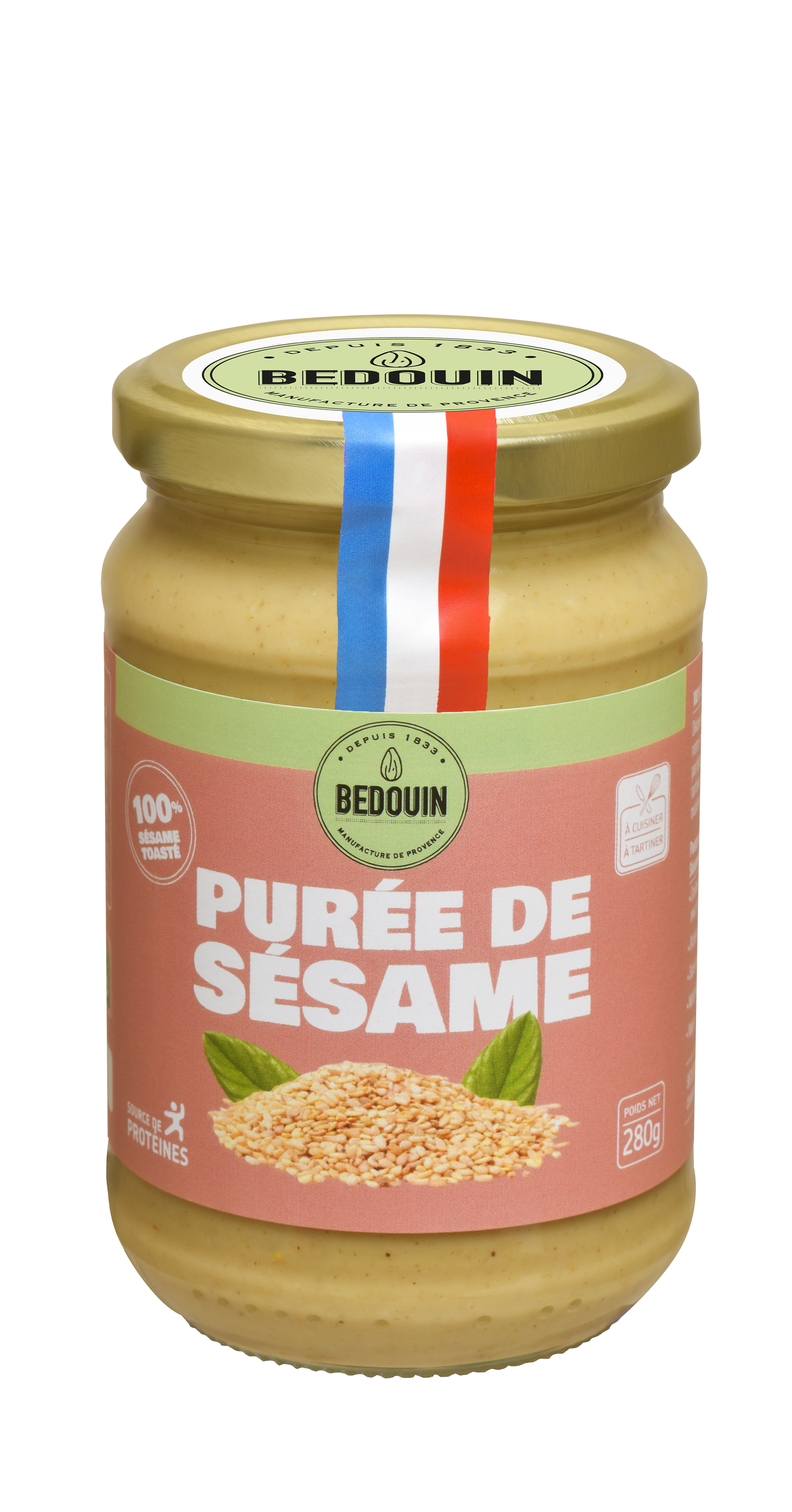 Toasted sesame puree - 280g jar