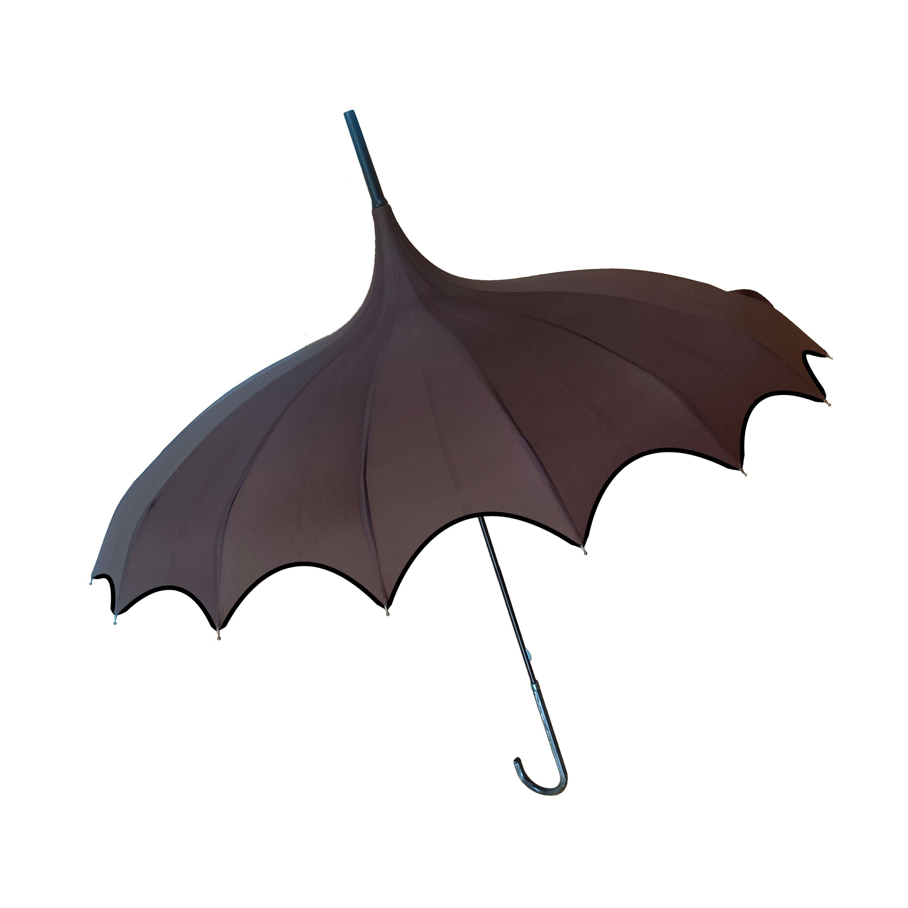 Pagoda Boutique con Borde Festoneado Mocha