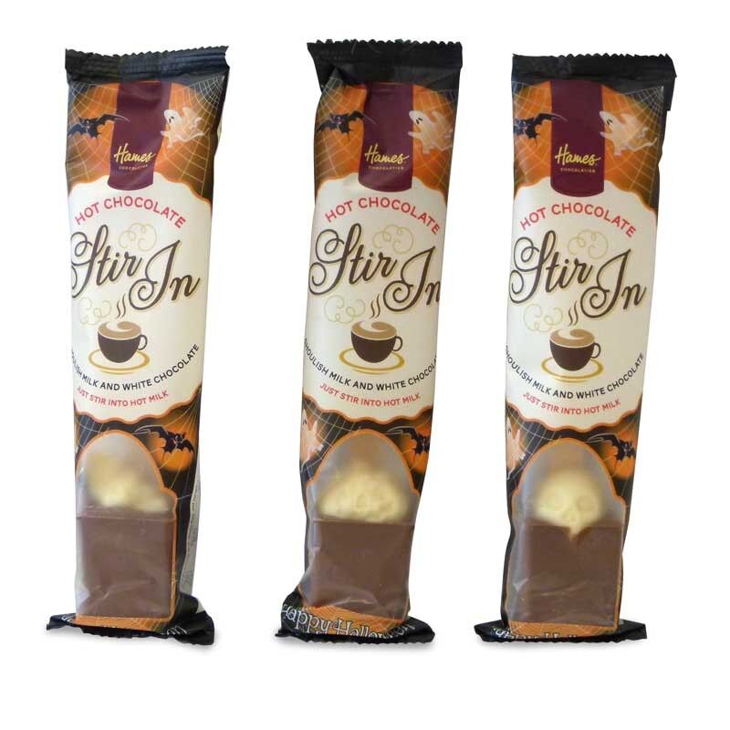 Flow Wrapped Halloween Milch-Heißschokoladenrührer