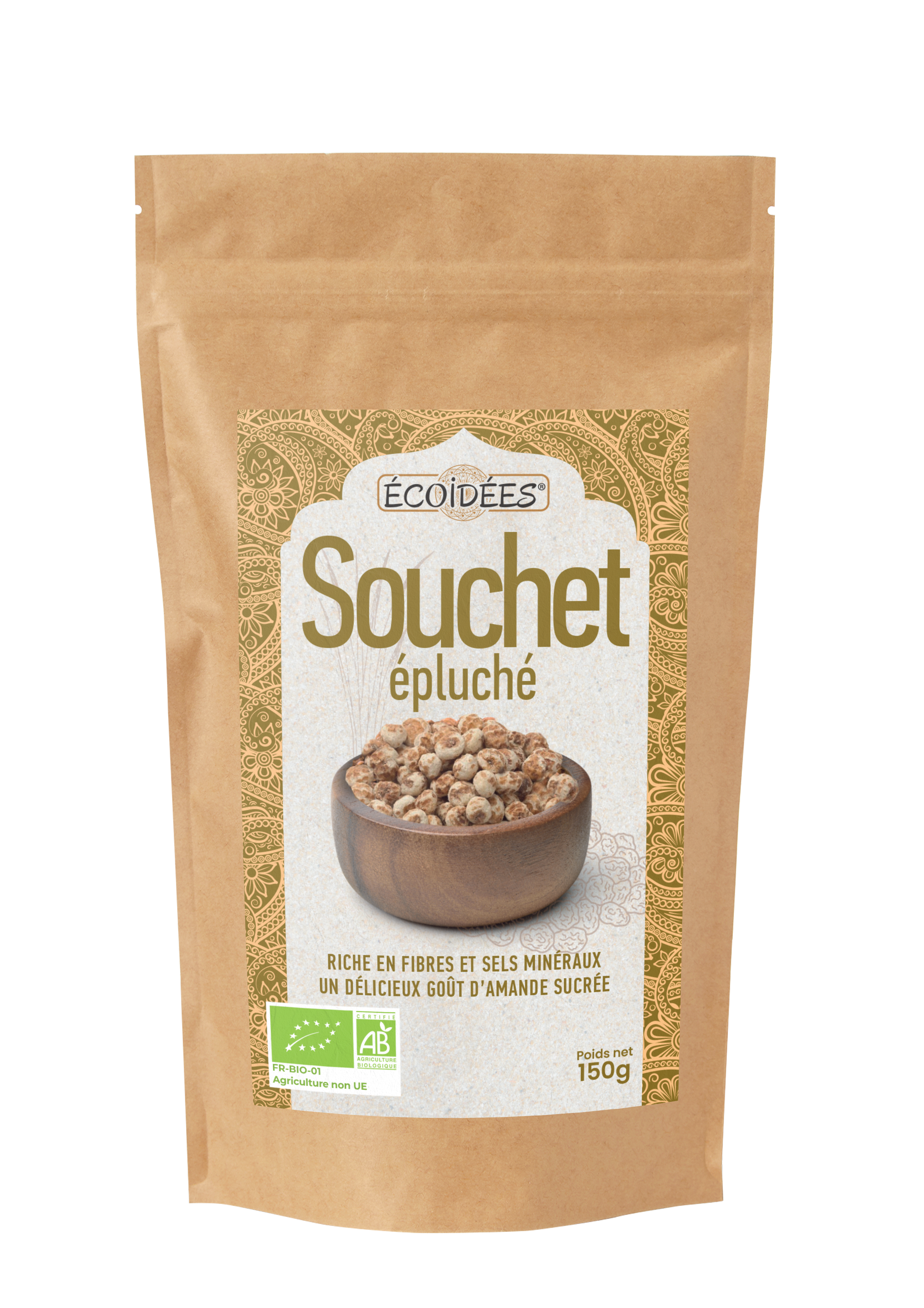 Souchet entier épluché BIO - 150g
