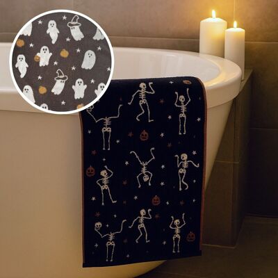 Luxury Halloween Hand Towels - 100% Cotton Spooky Tea Towels