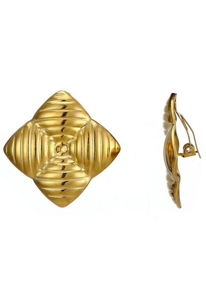 Orecchini a clip in acciaio inossidabile Zorione