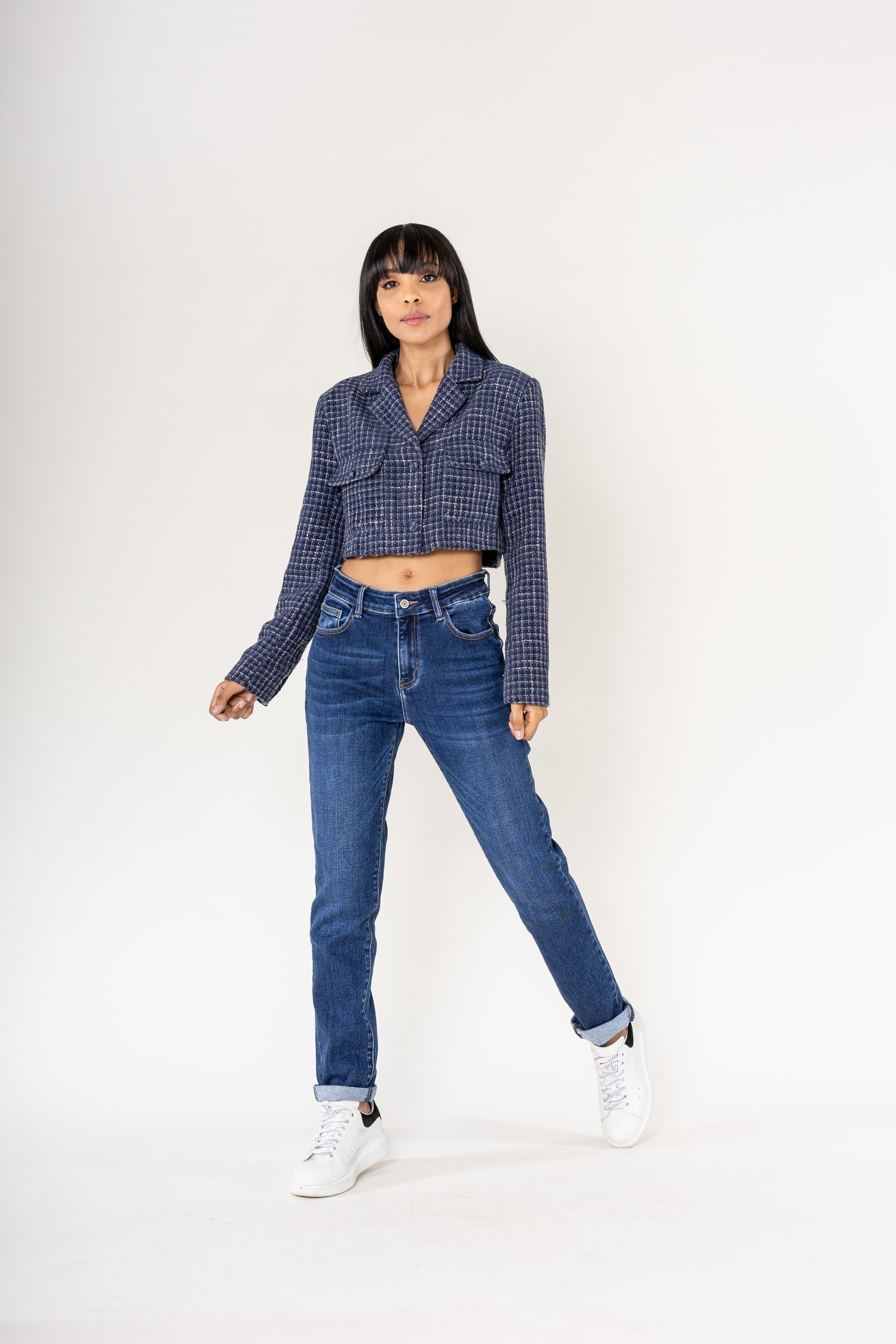 Jeans Mom Straight Stretch Comfort di Nina Carter YY305