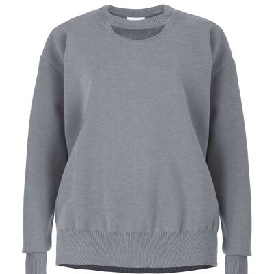 Rotondo 100% merino megztinis Šviesiai Pilka