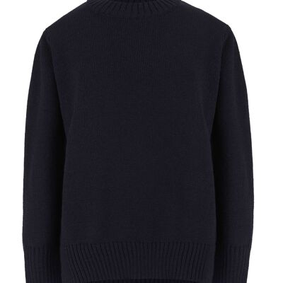 Marina 100% merino vilnos megztinis Juodas