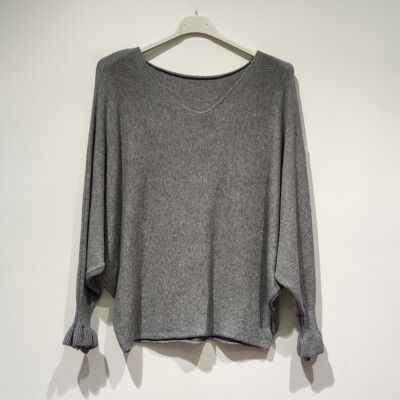 MILA Pull manches longues a volants - AH26