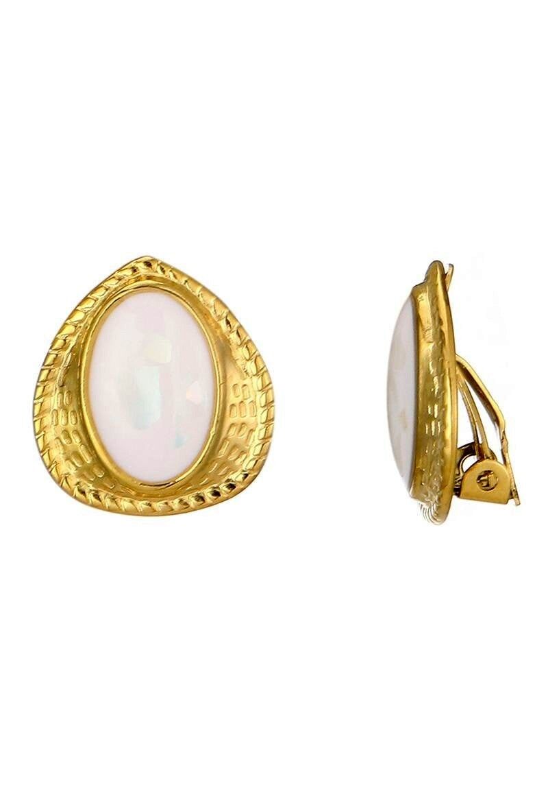 Orecchini a clip in acciaio inossidabile Zibiah