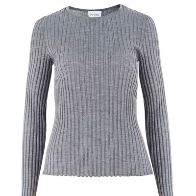 Brera 100% merino palaidinė Šviesiai Pilka