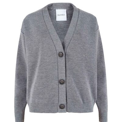 Bene 100% merino siaustinis Šviesiai Pilka