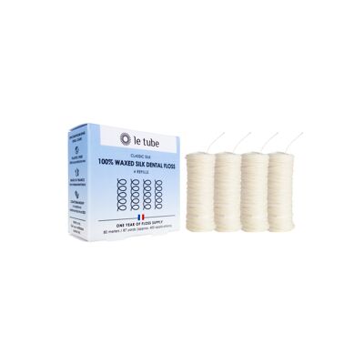 Zahnseide / Zahnseide - CLASSIC SILK - Nachfüllpackungen