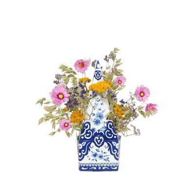 Vase Tulipe Bleu de Delft DIY - Bleu