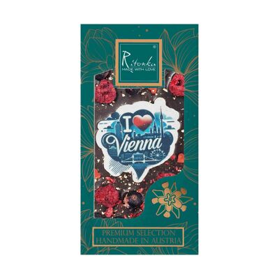 Premium dark chocolate - I love Vienna