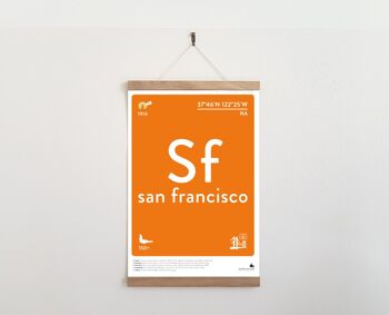 San Francisco - A3 noir et blanc 5