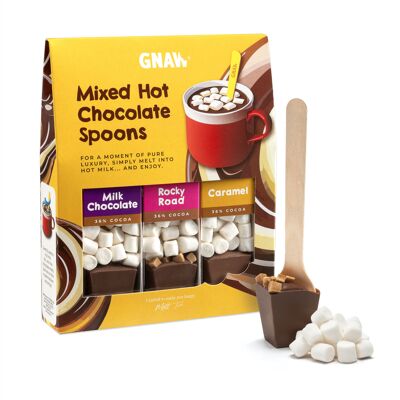 Juego de regalo de cucharas para chocolate caliente (3 cucharas)