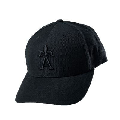 GORRA FLOR 3D - NEGRA