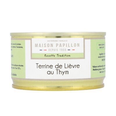 Hasenterrine mit Thymian 130g