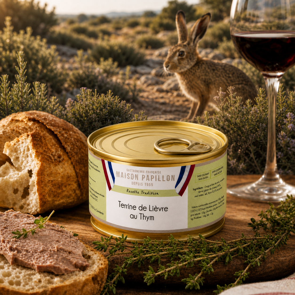 Hare Terrine with Thyme 130g