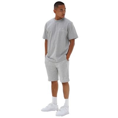 PANTALONCINI AL CONTOUR - GRIGIO CENERE