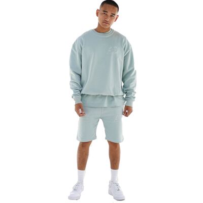 PULL AL CONTOUR - VERT MENTHE