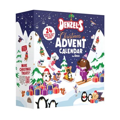 Calendrier de l'Avent de Noël pour chiens (24 x 8 g)