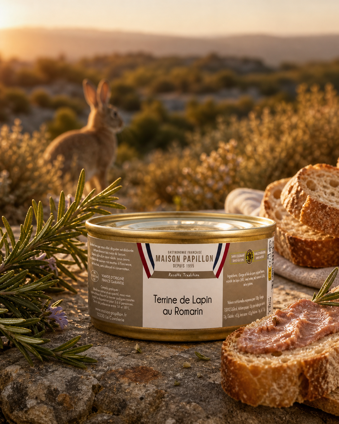 Rabbit Terrine with Rosemary 130g