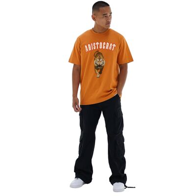 T-SHIRT WILD SPIRIT - ARANCIONE NEON