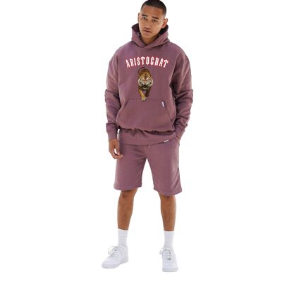 FELPA CON CAPPUCCIO WILD SPIRIT - MARRONE MOCHA