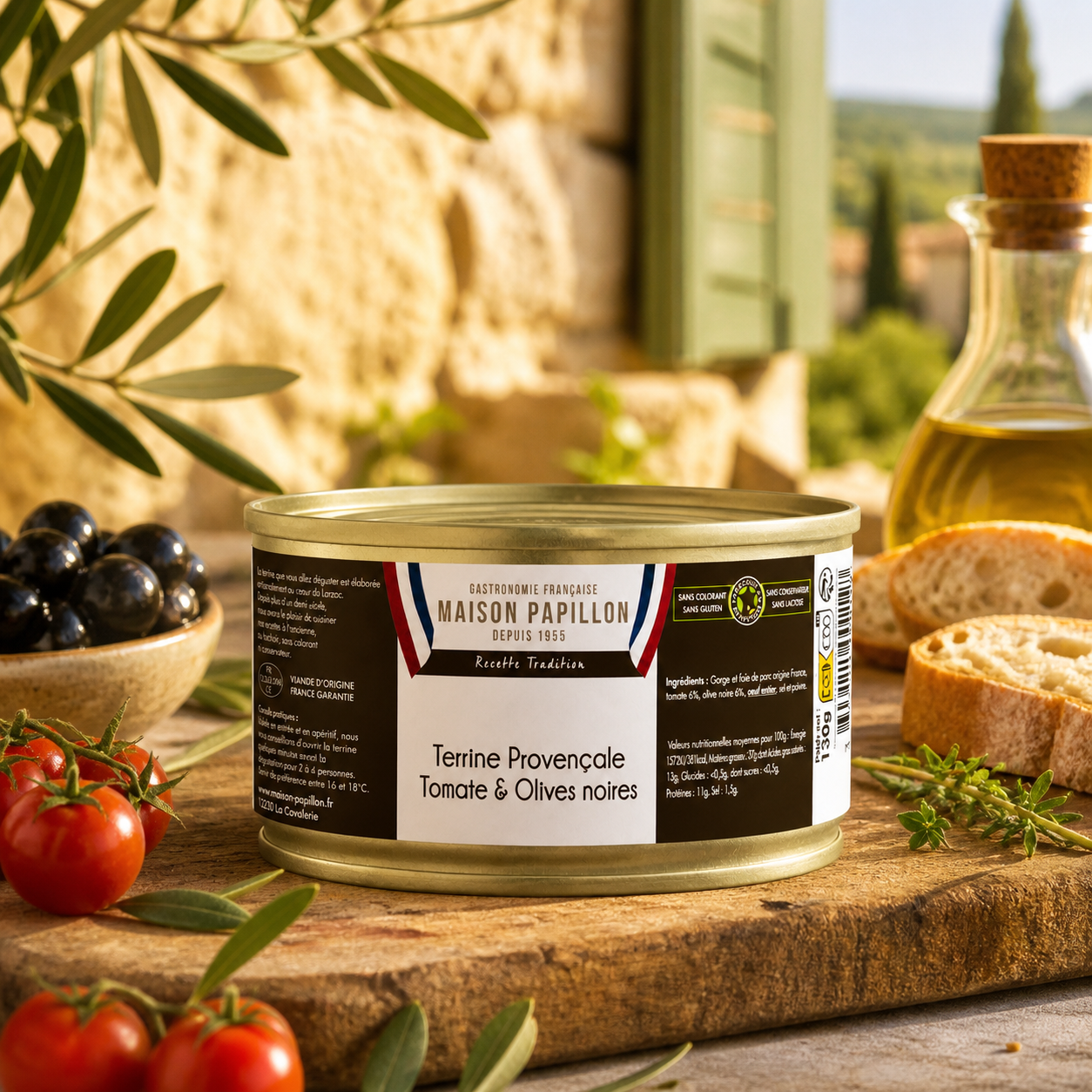 Provençal Tomato & Olive Terrine 130g