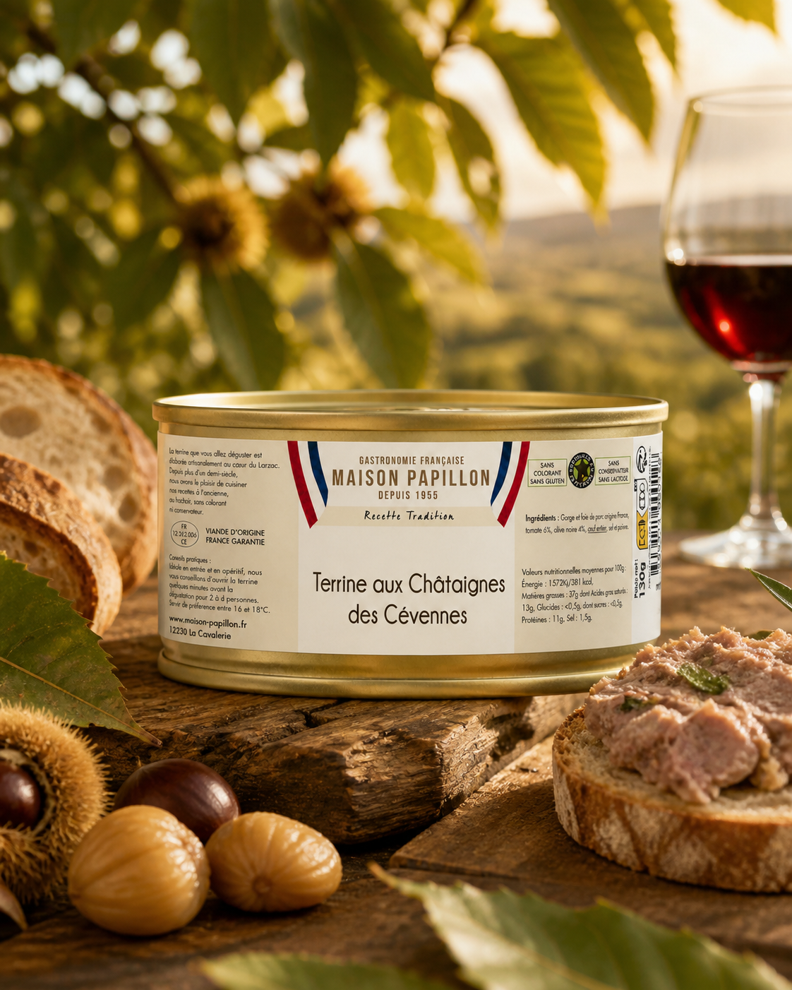 Cévennes Chestnut Terrine 130g