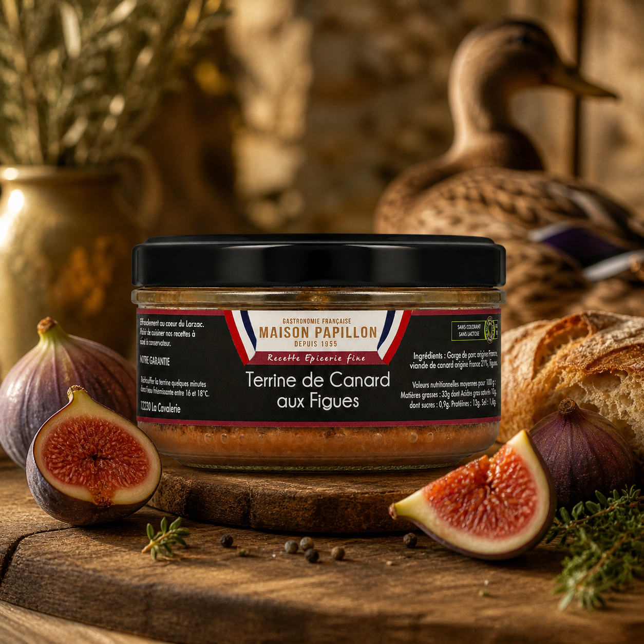 Duck Terrine with Figs 130g