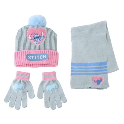 3-PIECE STITCH SCARF SET - 2200010586