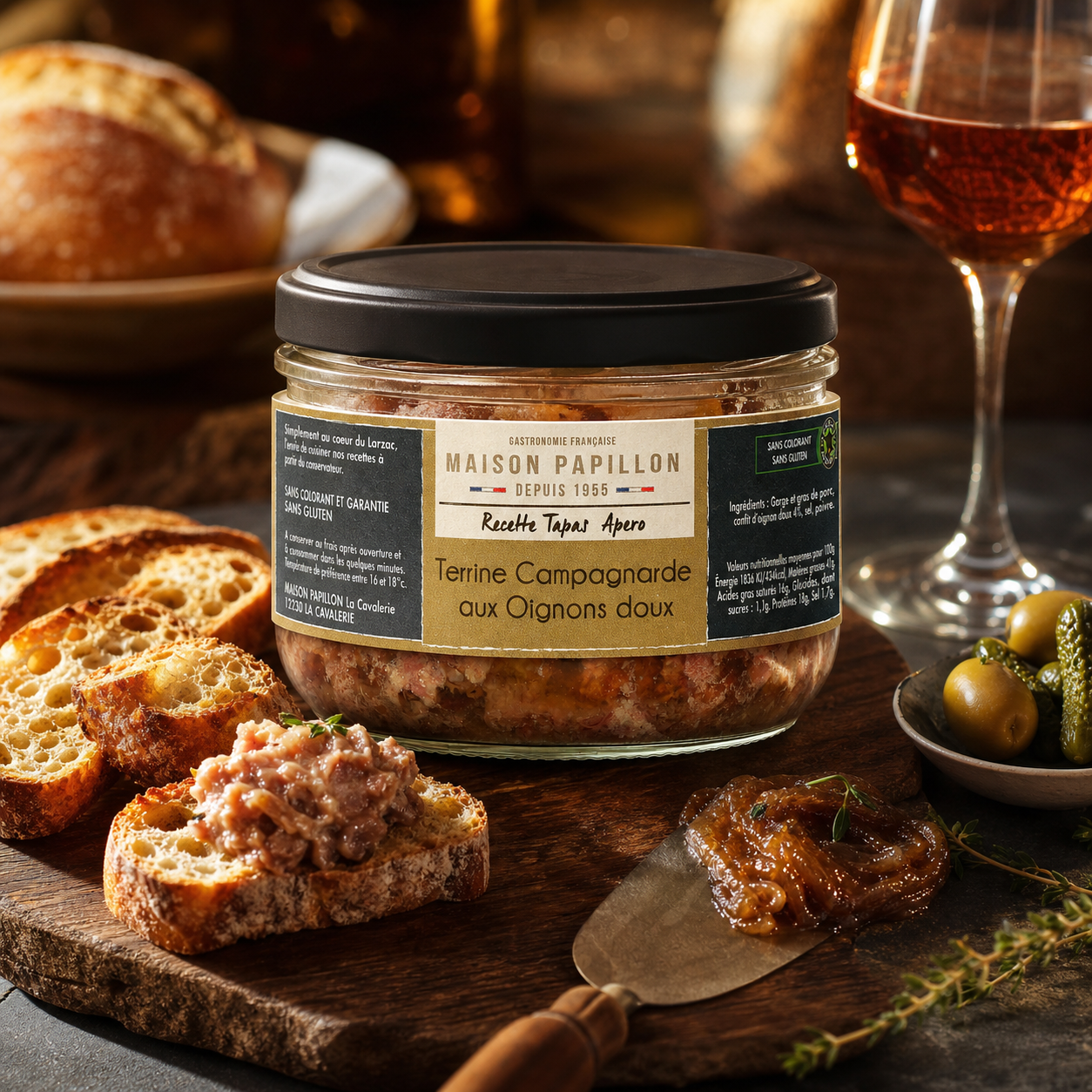 Country Terrine with Sweet Onions 160g
