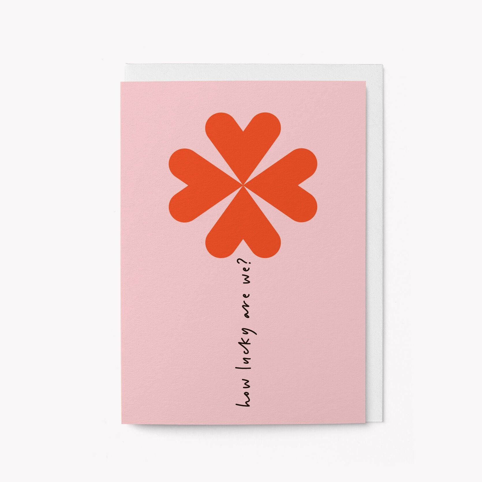 Quanto siamo fortunati?- Biglietto d'amore