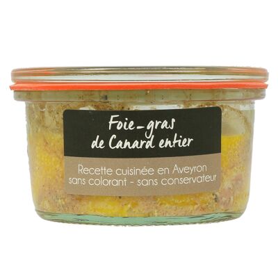 Foie-gras de Canard entier en Bocal Weck-90GR