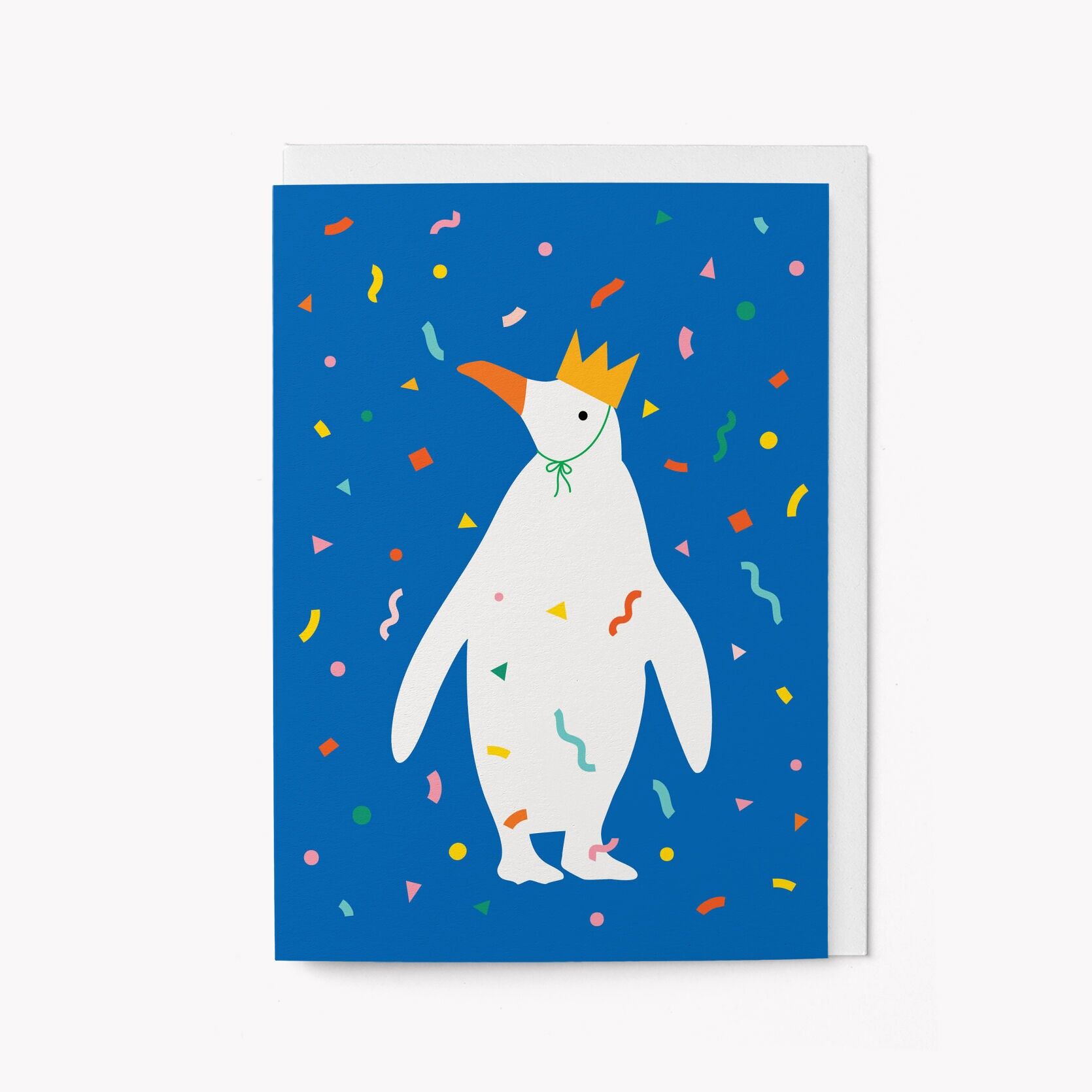 Animali da festa, Pinguino reale - Biglietto di auguri di compleanno