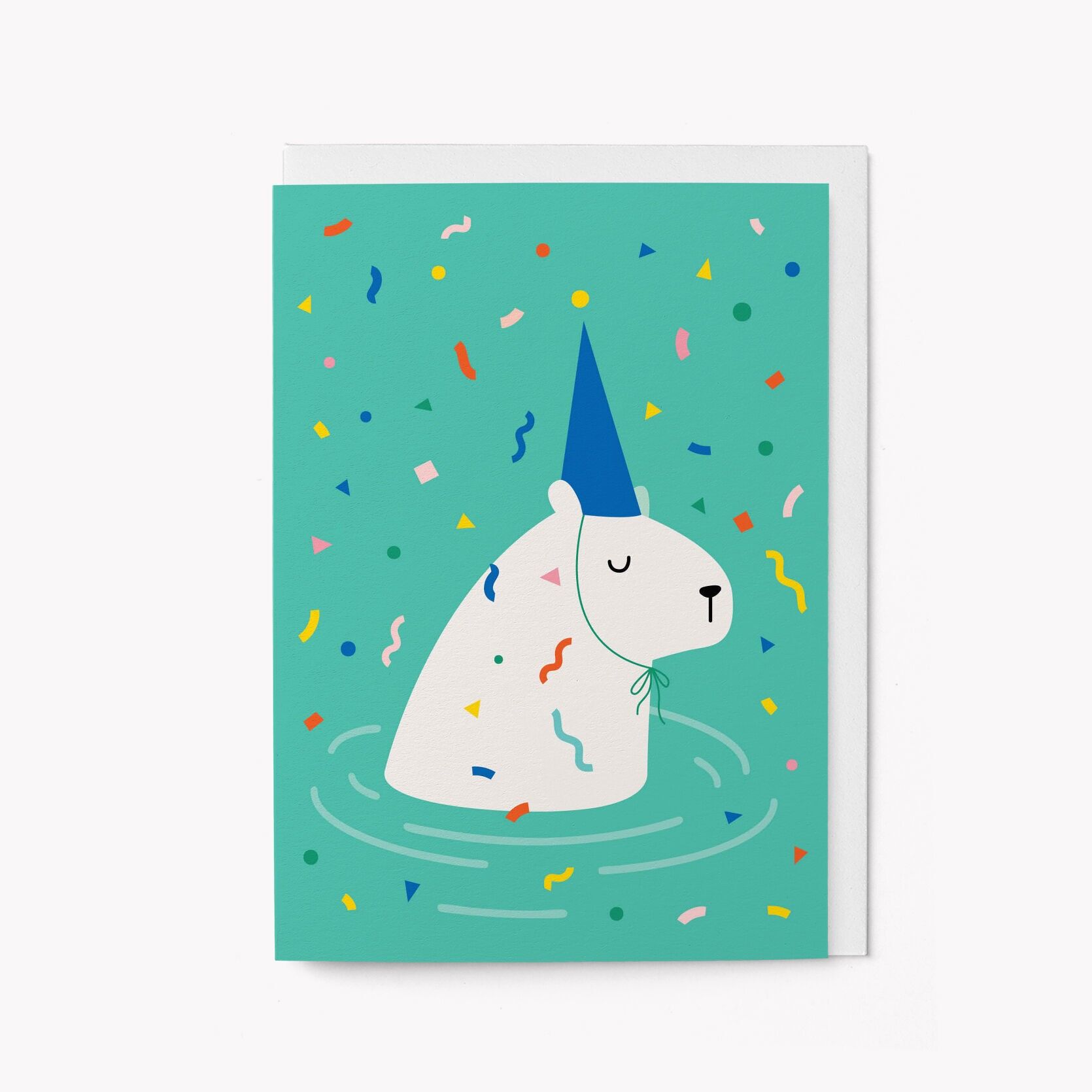 Animali da festa, Capibara - Biglietto di auguri di compleanno
