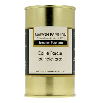Caille Farcie au Foie-gras 190g 1