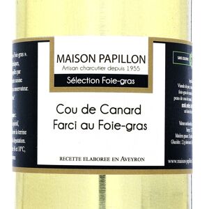 Cou de Canard Farci au Foie-gras 400g