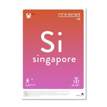 Singapour - A3 noir et blanc 1